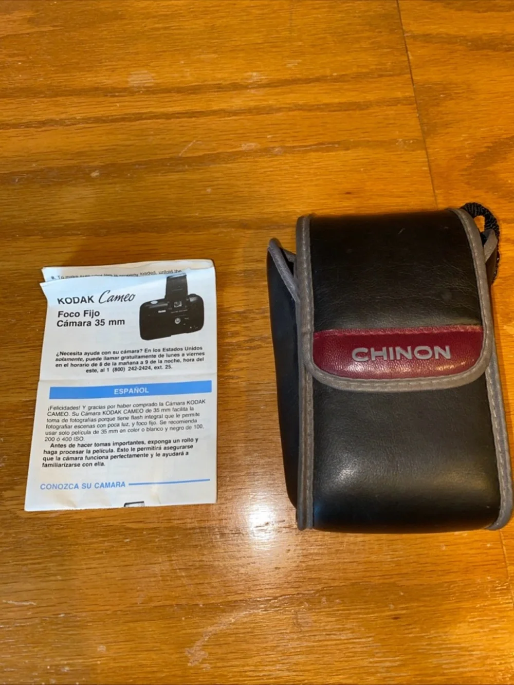 Kodak Cameo Focus Free 35mm Film Camera with Flash – Untested